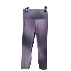 Lululemon Align Leggings Womens 6 Purple Multi  HR Crop 23  NEW